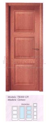 Puerta de Interior Moderna Plafonada Ref: TB300-CR